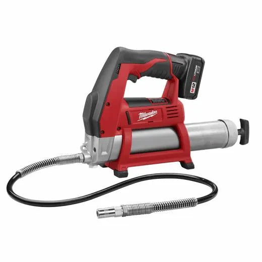 Milwaukee 2446-21XC M12™ Cordless LITHIUM-ION Grease Gun Kit - McCally Tool and Supply | Industrial Distributor & Repair