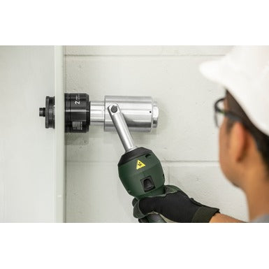 Greenlee LS100X11SB4 Intelli-PUNCH Battery-Hydraulic Knockout Kit with Slug-Buster 1/2" - 4" - McCally Tool and Supply | Industrial Distributor & Repair