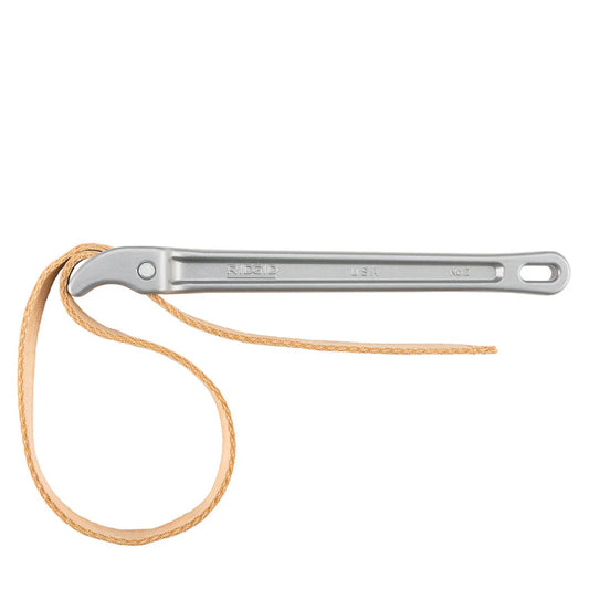 RIDGID 31345 12" Aluminum Strap Wrench - McCally Tool and Supply | Industrial Distributor & Repair