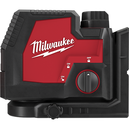Milwaukee 3522-21 USB Rechargeable Green Cross Line & Plumb Points Laser - McCally Tool and Supply | Industrial Distributor & Repair