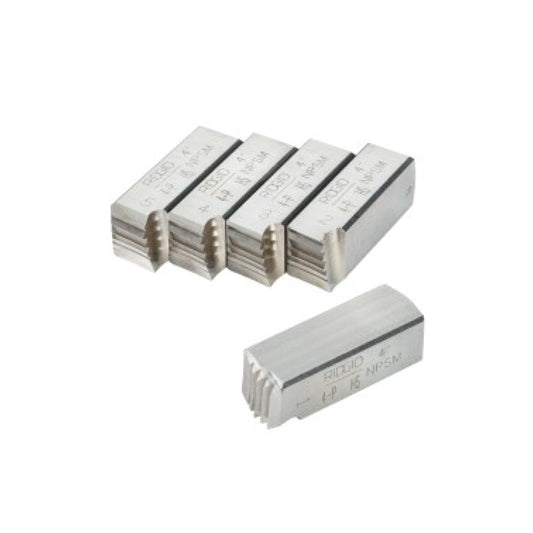 RIDGID 46747 High-Speed Steel Pipe Dies NPSM Thread for 4PJ Geared Pipe Threaders