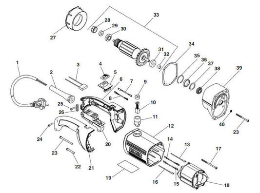 RIDGID 45663 Linecord 115V CE