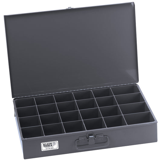 Klein Tools 54447 Parts Storage Box, Extra-Large 24 Compartments - McCally Tool and Supply | Industrial Distributor & Repair