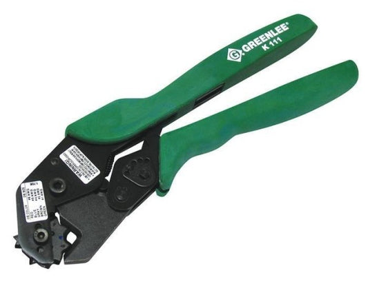 Greenlee K111 Crimp Tool 8-1 AWG - McCally Tool and Supply | Industrial Distributor & Repair