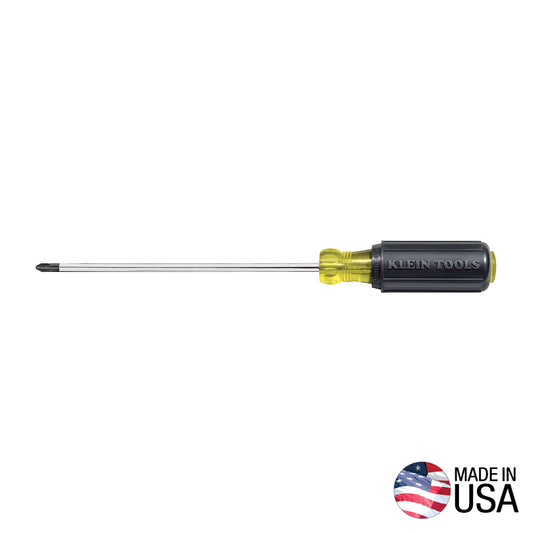 Klein Tools 603-10 #2 Phillips Screwdriver, 10-Inch Round Shank - McCally Tool and Supply | Industrial Distributor & Repair