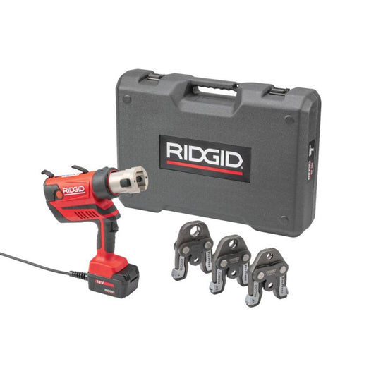 Ridgid 67073 RP 350 Press Tool Kit, Corded Adapter, 1/2" - 1" ProPress Jaws