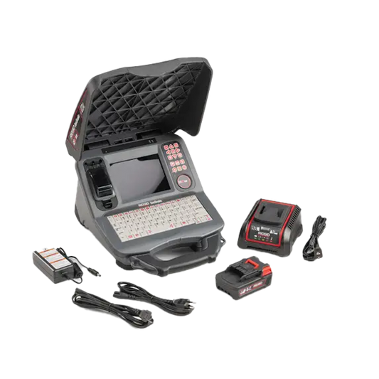 RIDGID® 69038 SeeSnake® CS65XR Monitor with 2 Batteries and Charger Kit - McCally Tool and Supply | Industrial Distributor & Repair