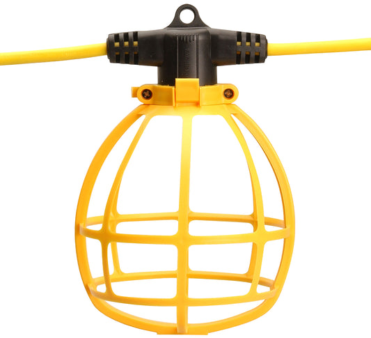 Southwire 7145SW 14/2 100' SJTW Plastic Cage String Light - McCally Tool and Supply | Industrial Distributor & Repair