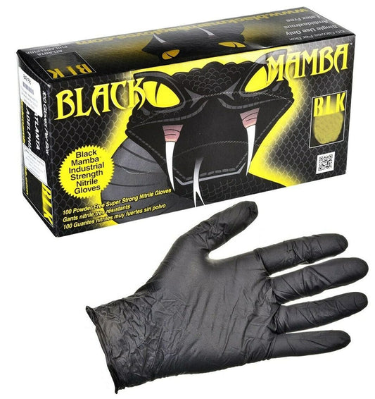 Black Mamba Nitrile Gloves, Large (Box of 100) - McCally Tool and Supply | Industrial Distributor & Repair