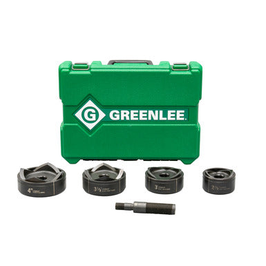 Greenlee 7304 Knockout Set for Hydraulic Drivers with Standard Round 2-1/2" to 4" - McCally Tool and Supply | Industrial Distributor & Repair