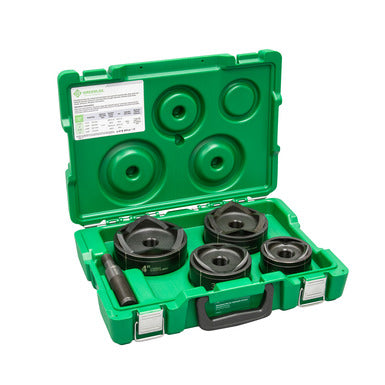 Greenlee 7304 Knockout Set for Hydraulic Drivers with Standard Round 2-1/2" to 4" - McCally Tool and Supply | Industrial Distributor & Repair