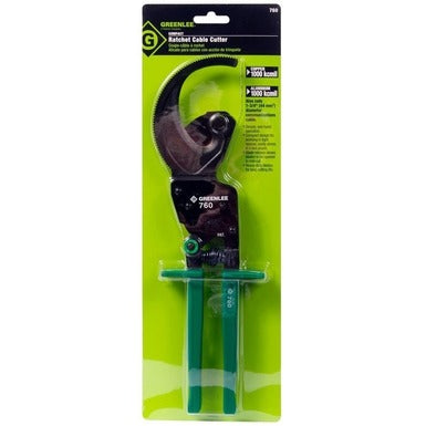 Greenlee 760 Compact Ratchet Cable Cutter - McCally Tool and Supply | Industrial Distributor & Repair