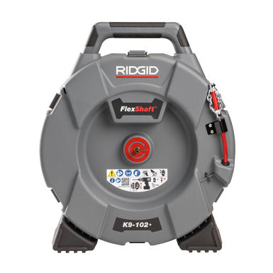 RIDGID 76193 K9-102+ FlexShaft® Machine - McCally Tool and Supply | Industrial Distributor & Repair