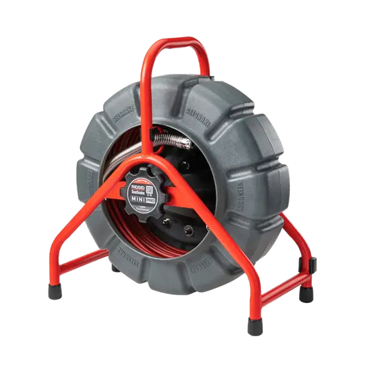RIDGID 76883 SeeSnake Mini Pro 200' TruSense Digital Self-Leveling Reel - McCally Tool and Supply | Industrial Distributor & Repair