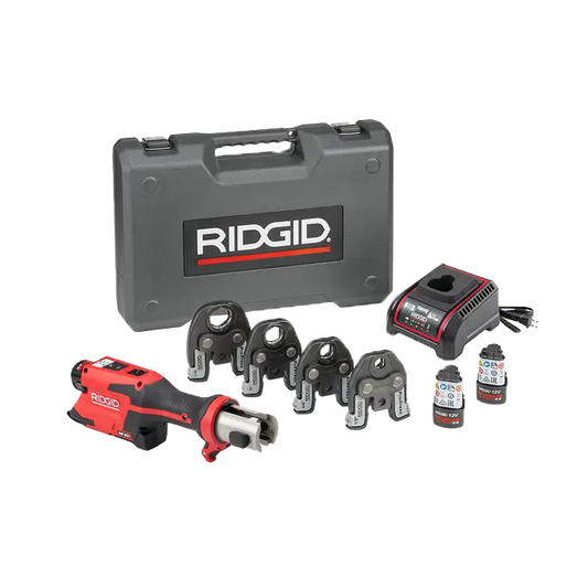 RIDGID 78148 RP 251 Press Tool Battery Kit with ProPress Jaws (1/2 in., 3/4 in., 1 in., 1 1/4 in.) - McCally Tool and Supply | Industrial Distributor & Repair