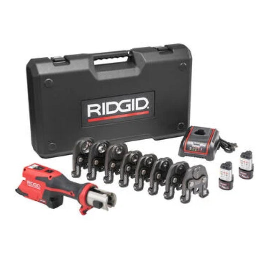 RIDGID 78238 RP 251 Press Tool Battery Kit with RLS Jaws (1/4" - 1-3/8") - McCally Tool and Supply | Industrial Distributor & Repair