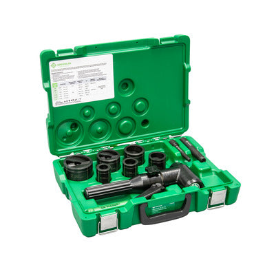 Greenlee 7906SB Quick Draw 90 8-Ton Hydraulic Knockout Kit with SlugBuster 1/2" to 2" - McCally Tool and Supply | Industrial Distributor & Repair