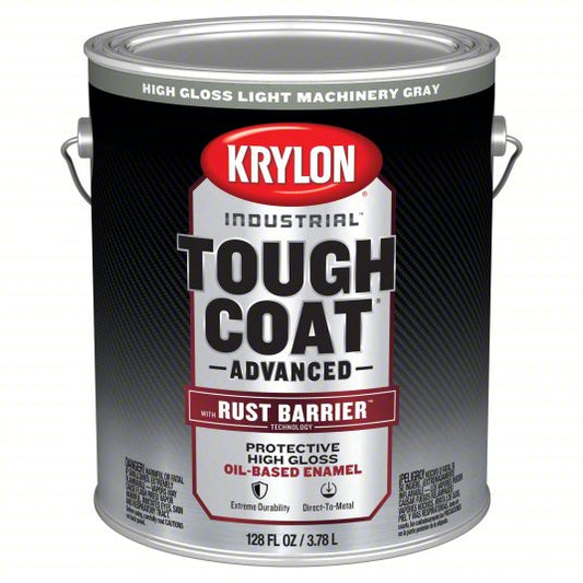 Krylon K00831008 Tough Coat® Advanced with Rust Barrier™ Technology (Light Machinery Gray)