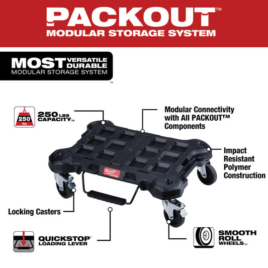Milwaukee 48-22-8410 PACKOUT™ Dolly - McCally Tool and Supply | Industrial Distributor & Repair