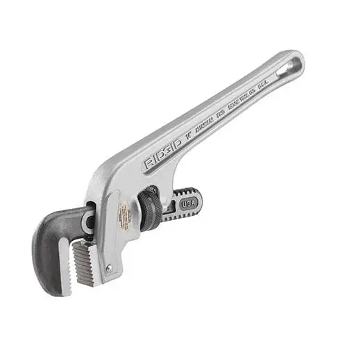 RIDGID 90117 14" Aluminum End Pipe Wrench - McCally Tool and Supply | Industrial Distributor & Repair