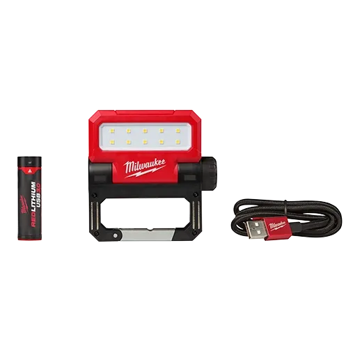Milwaukee 2114-21 REDLITHIUM™ USB ROVER™ Pivoting Flood Light - McCally Tool and Supply | Industrial Distributor & Repair