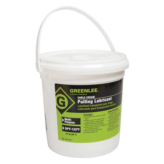 Greenlee CRM-1 Cable-Cream Cable Pulling Lubricant (One Gallon) - McCally Tool and Supply | Industrial Distributor & Repair