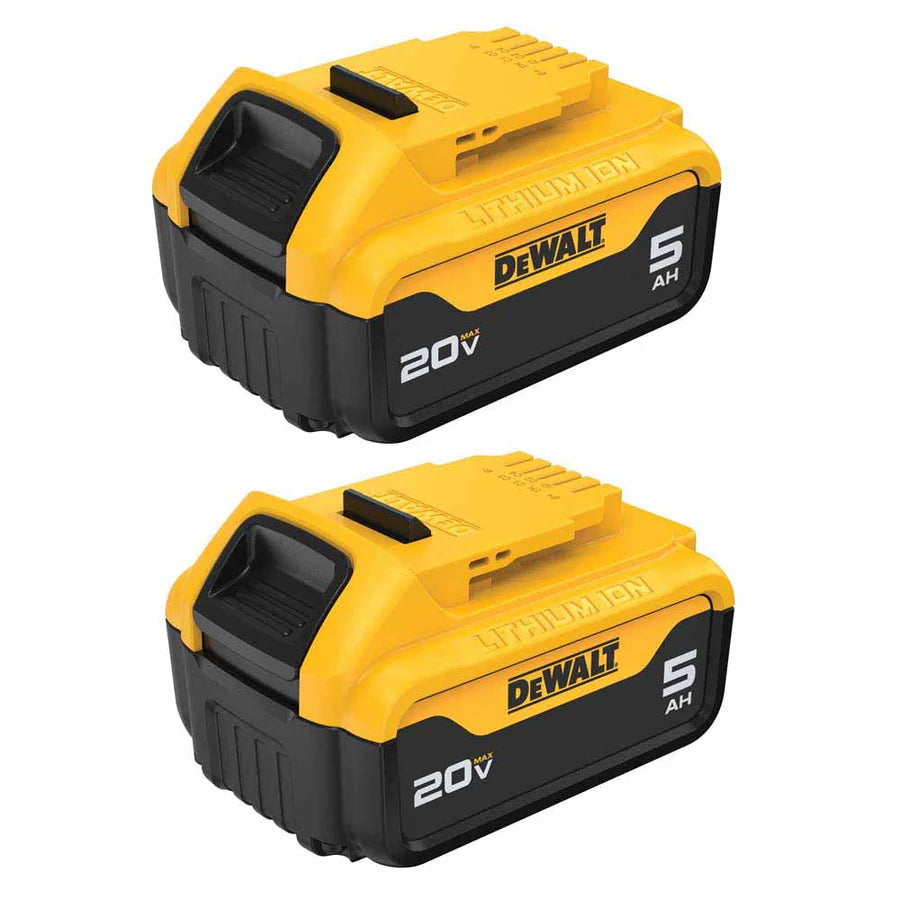 DeWALT DCB205-2 20V MAX 5Ah Battery (2 PK) - McCally Tool and Supply | Industrial Distributor & Repair
