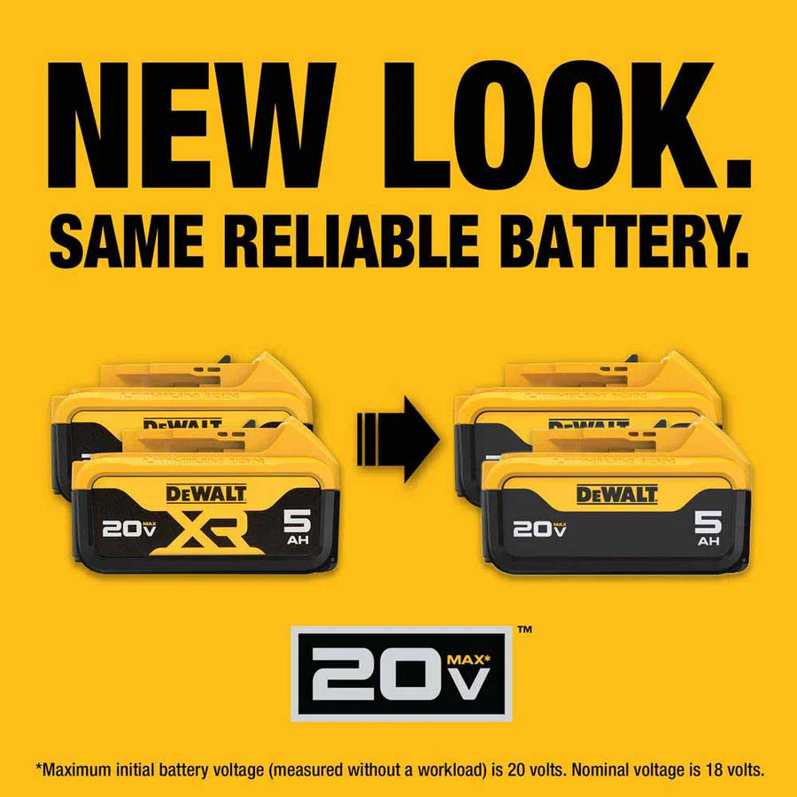 DeWALT DCB205-2 20V MAX 5Ah Battery (2 PK) - McCally Tool and Supply | Industrial Distributor & Repair