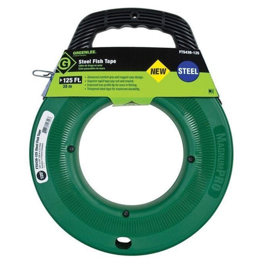 Greenlee FTS438-125 125' Steel Fish Tape