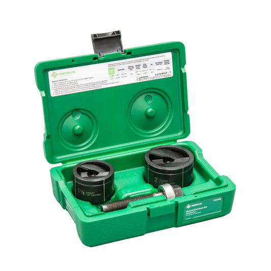 Greenlee 7237BB Slug-Buster 1-1/2" - 2" Manual Knockout Set - McCally Tool and Supply | Industrial Distributor & Repair
