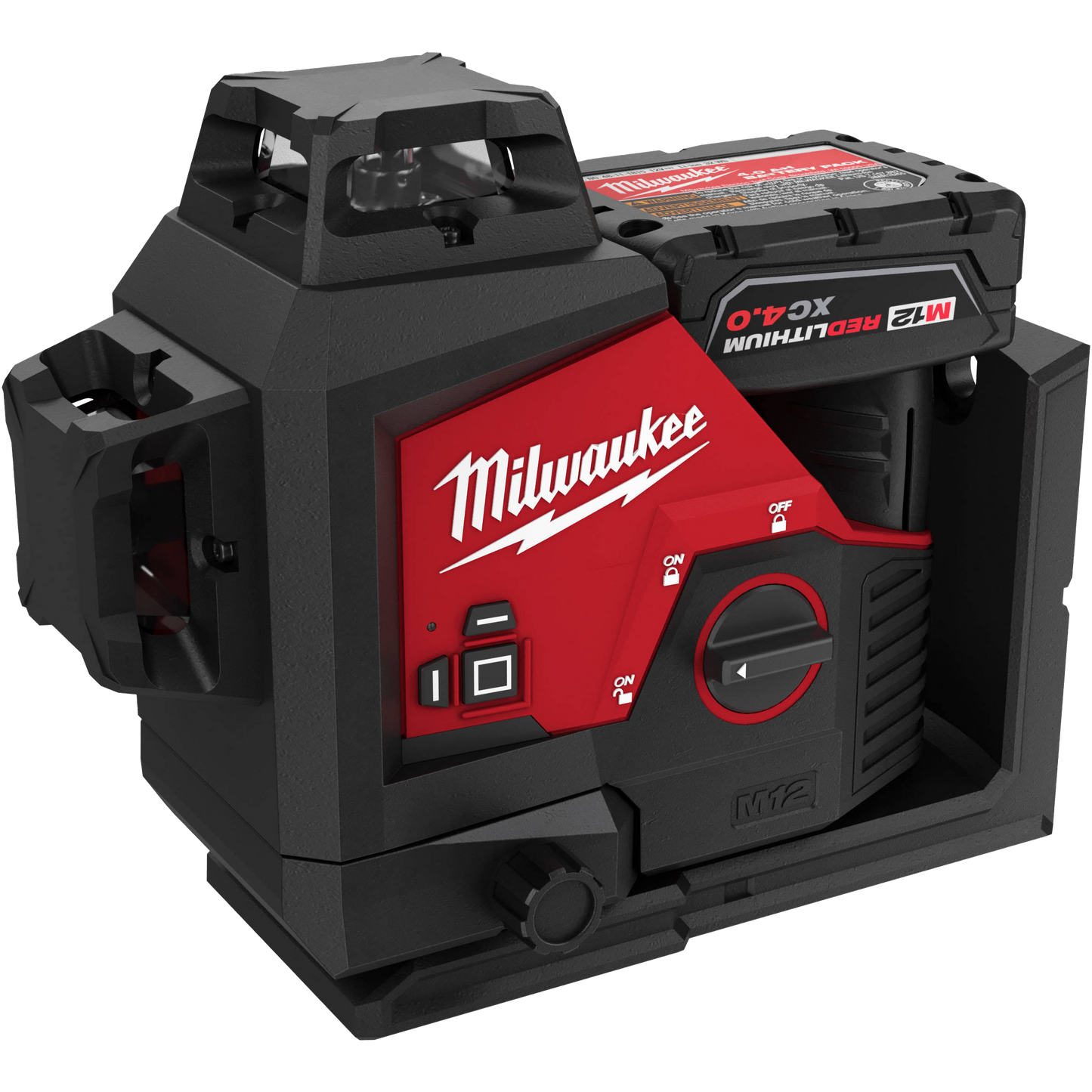 Milwaukee M12™ Green 360° 3-Plane Laser Kit 3632-21