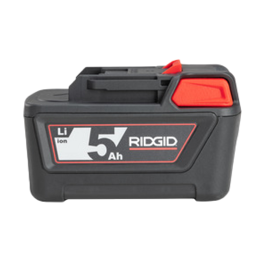 RIDGID 56518 18V 5.0Ah Advanced Lithium Battery - McCally Tool and Supply | Industrial Distributor & Repair