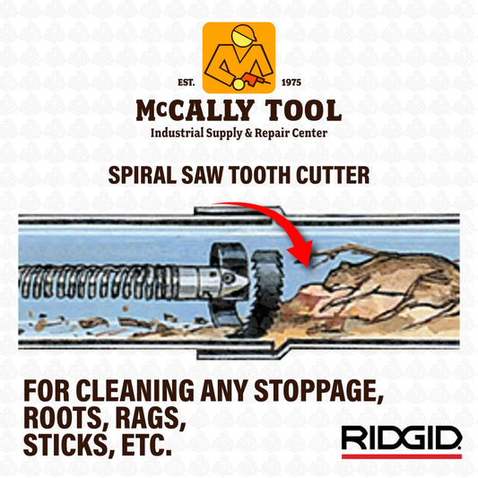 RIDGID Spiral Sawtooth Cutter