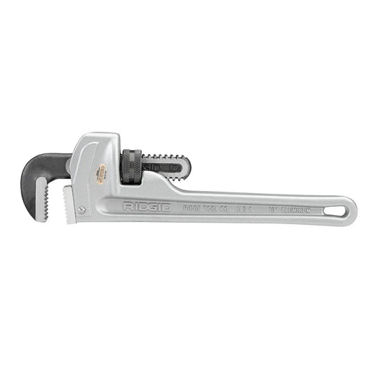 RIDGID 31090 10" Aluminum Straight Pipe Wrench - McCally Tool and Supply | Industrial Distributor & Repair
