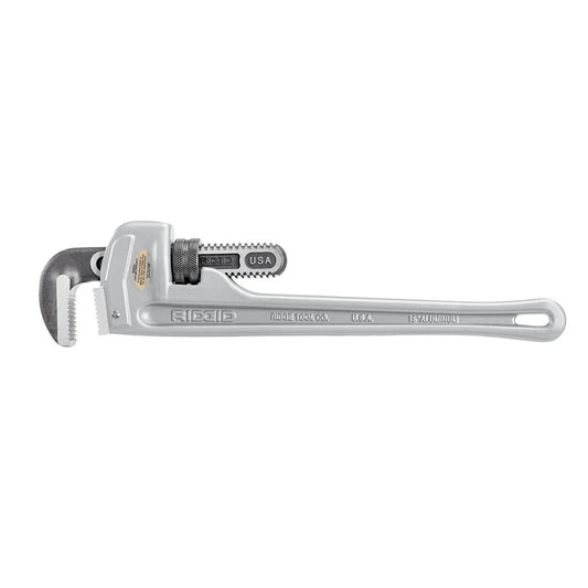 RIDGID 31100 18" Aluminum Straight Pipe Wrench - McCally Tool and Supply | Industrial Distributor & Repair