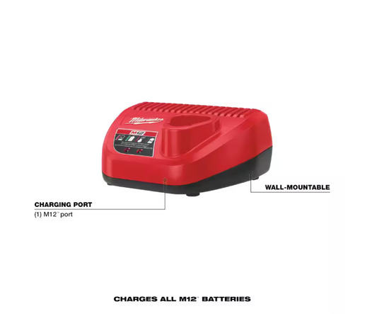 Milwaukee 48-59-2401 M12™ Lithium-ion Battery Charger - McCally Tool and Supply | Industrial Distributor & Repair