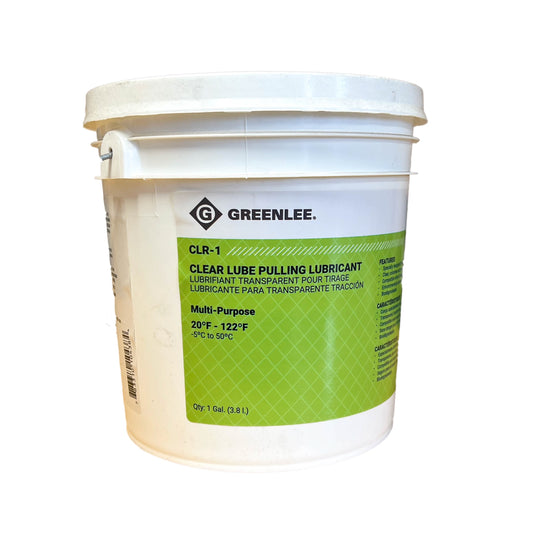 Greenlee CLR-1 Clear Cable Lube (1 Gallon) - McCally Tool and Supply | Industrial Distributor & Repair