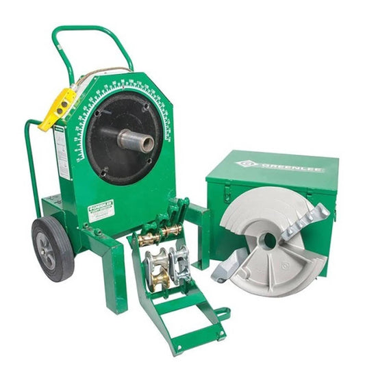 Greenlee 555ESC Classic Electric Bender with Single EMT Shoes - McCally Tool and Supply | Industrial Distributor & Repair
