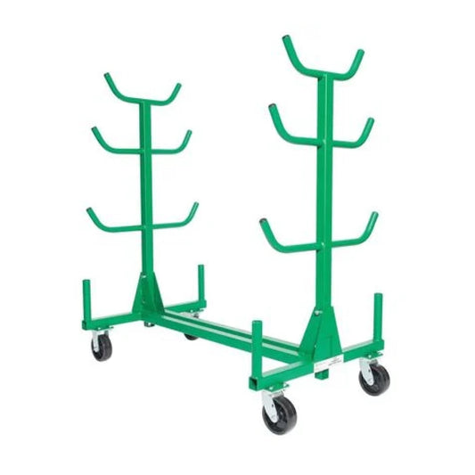 Greenlee 668 Mobile Conduit and Pipe Rack - McCally Tool and Supply | Industrial Distributor & Repair