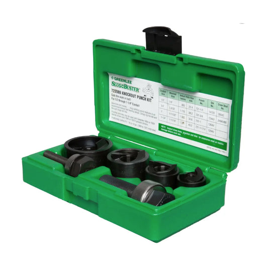 Greenlee 7235BB Slug-Buster 1/2" - 1-1/4" Manual Knockout Set - McCally Tool and Supply | Industrial Distributor & Repair