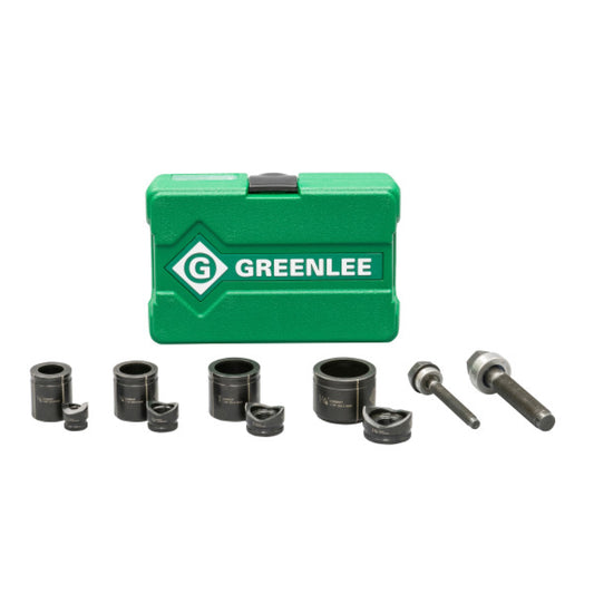 Greenlee 735BB Standard Round 1/2" - 1-1/4" Manual Knockout Set - McCally Tool and Supply | Industrial Distributor & Repair