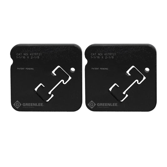 Greenlee 4STRT21 Cooper B-Line Strut 4D21 Die Set 2-1/8" x 1-1/16" for 30T Shear