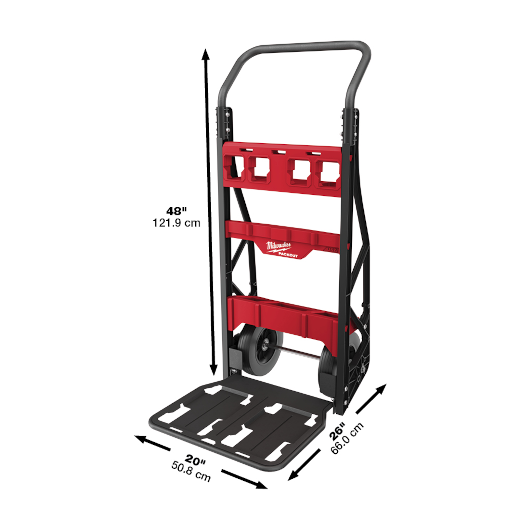 Milwaukee 48-22-8415 PACKOUT™ 2-Wheel Cart - McCally Tool and Supply | Industrial Distributor & Repair