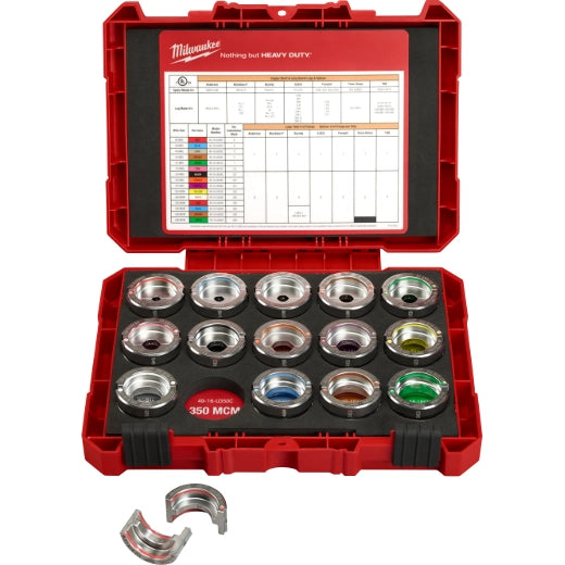 Milwaukee 49-16-KITC #8 - 600 MCM Copper U Style Die Kit