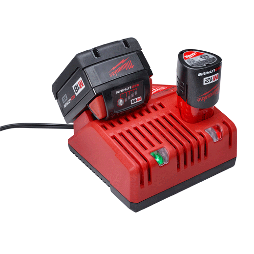 Milwaukee 48-59-1812 M18™ & M12™ Multi-Voltage Charger - McCally Tool and Supply | Industrial Distributor & Repair