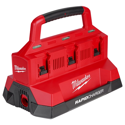 Milwaukee 48-59-1809 M18™ PACKOUT™ Six Bay Rapid Charger - McCally Tool and Supply | Industrial Distributor & Repair