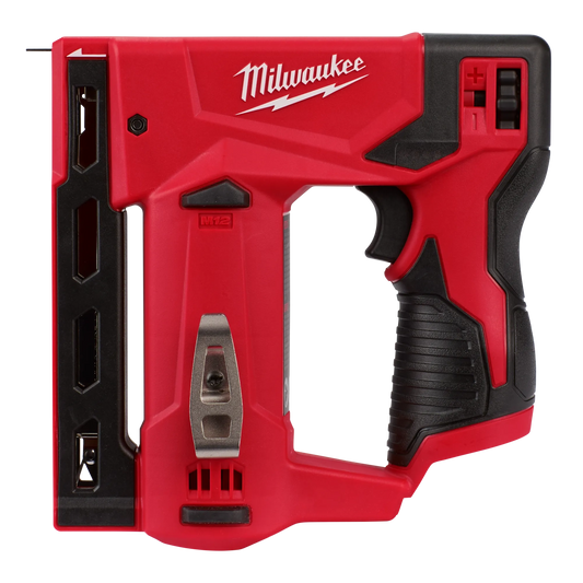 Milwaukee 2447-20 M12™ 3/8" Crown Stapler - McCally Tool and Supply | Industrial Distributor & Repair