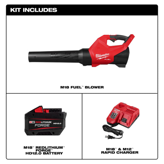 Milwaukee 3017-21HD M18 FUEL™ Blower Kit - McCally Tool and Supply | Industrial Distributor & Repair