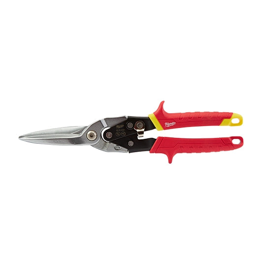 Milwaukee 48-22-4537 Long Cut Straight Aviation Snips - McCally Tool and Supply | Industrial Distributor & Repair