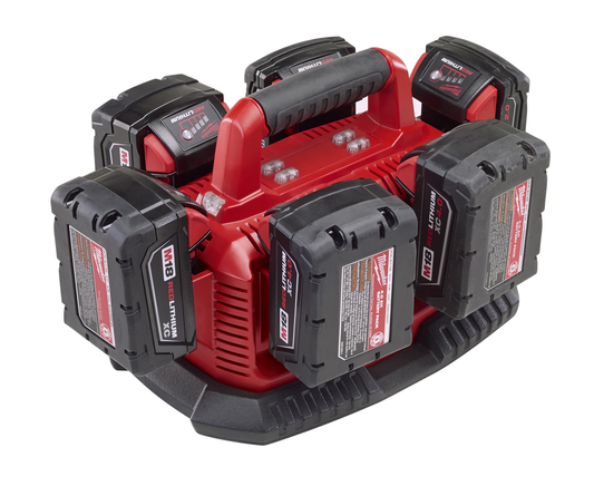 Milwaukee 48-59-1806 M18™ Six Pack Sequential Charger - McCally Tool and Supply | Industrial Distributor & Repair